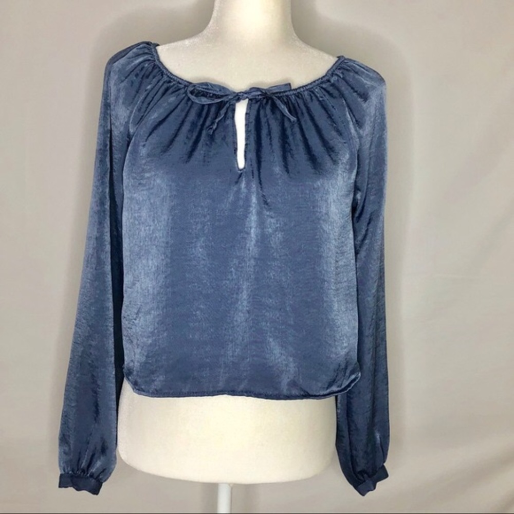 Urban Outfitters Silky Long Sleeve Top